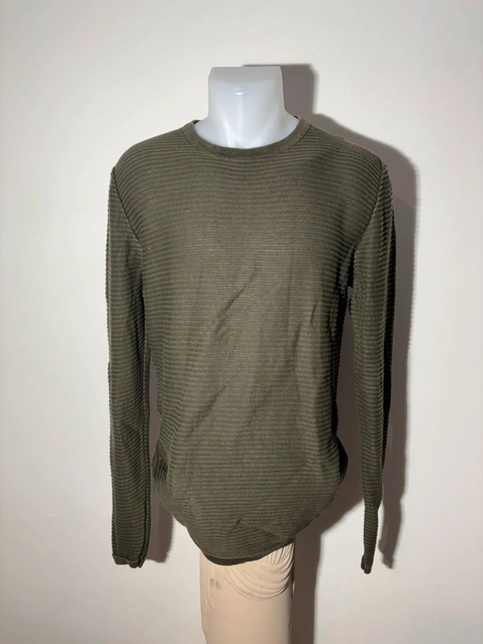 Pull Jack & Jones kaki | Taille M | Confort & style pour l’hiver