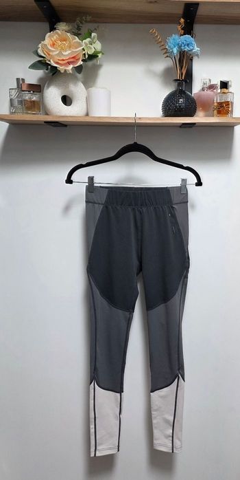 Legging de Sport ATHLITECH Gris Anthracite S 36