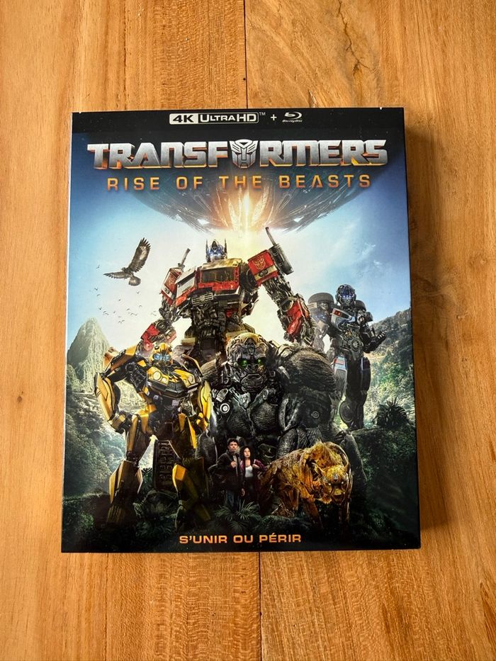 Transformers the Rise of beasts Blu ray et blu ray 4K - photo numéro 2