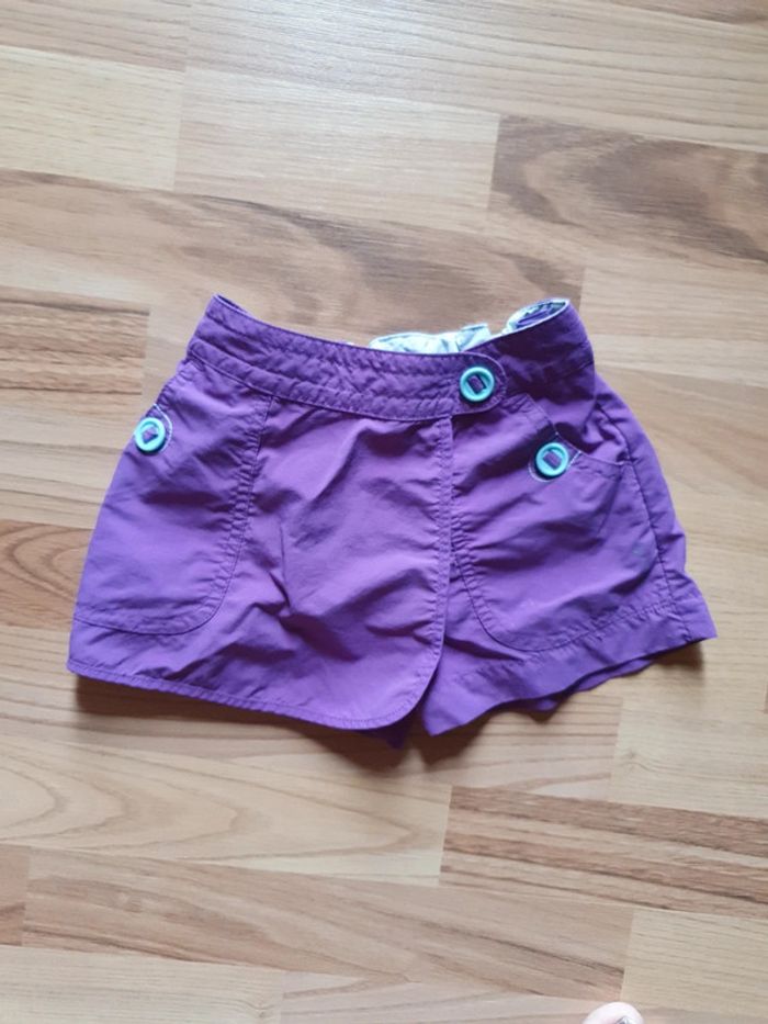 jupe short quechua violet 3 ans