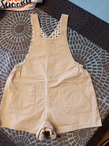 Salopette short Fille 24 mois obaibi