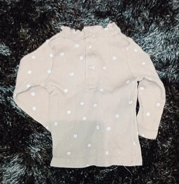 T-shirt manches longues Kiabi 1 mois - photo numéro 3