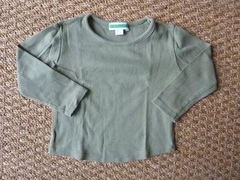 Tee shirt kaki 2 ans