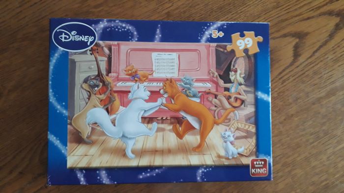 Puzzle 99 pièces Disney , Les Aristochats