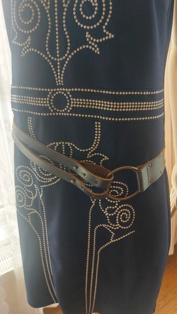 Ceinture en cuir marron 90cm