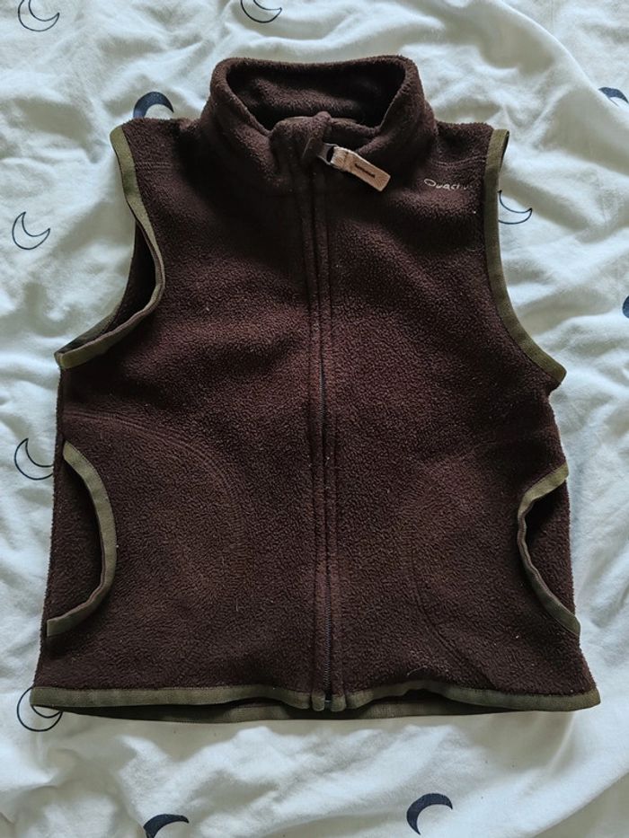 polaire sans manches 3 ans