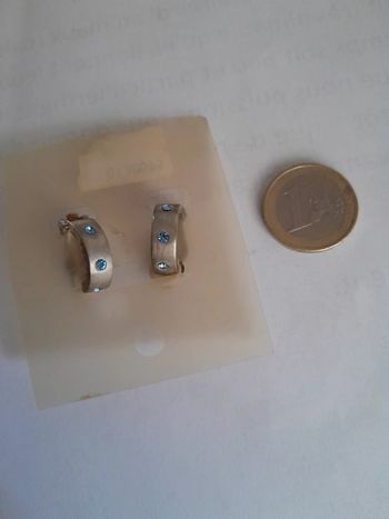 Sublimes b o clips vintage métal argenté