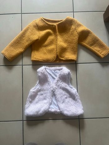 Lot gilet 24 mois