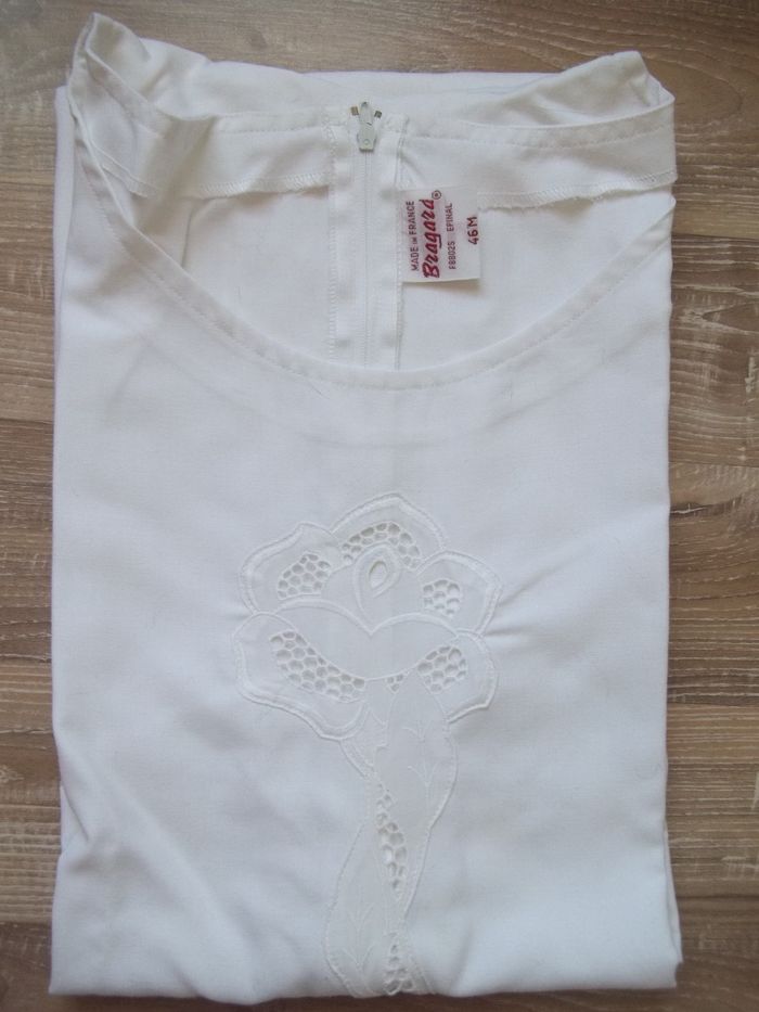 Blouse sans manche Bragard blanche 46M