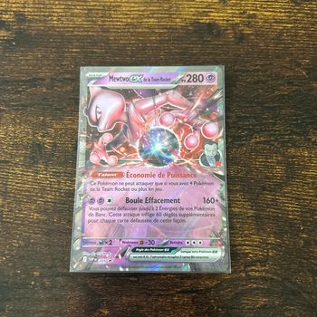 Carte Pokémon - Mewtwo Ex Promo