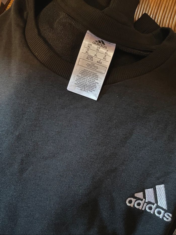 Sweat adidas noir - photo numéro 3