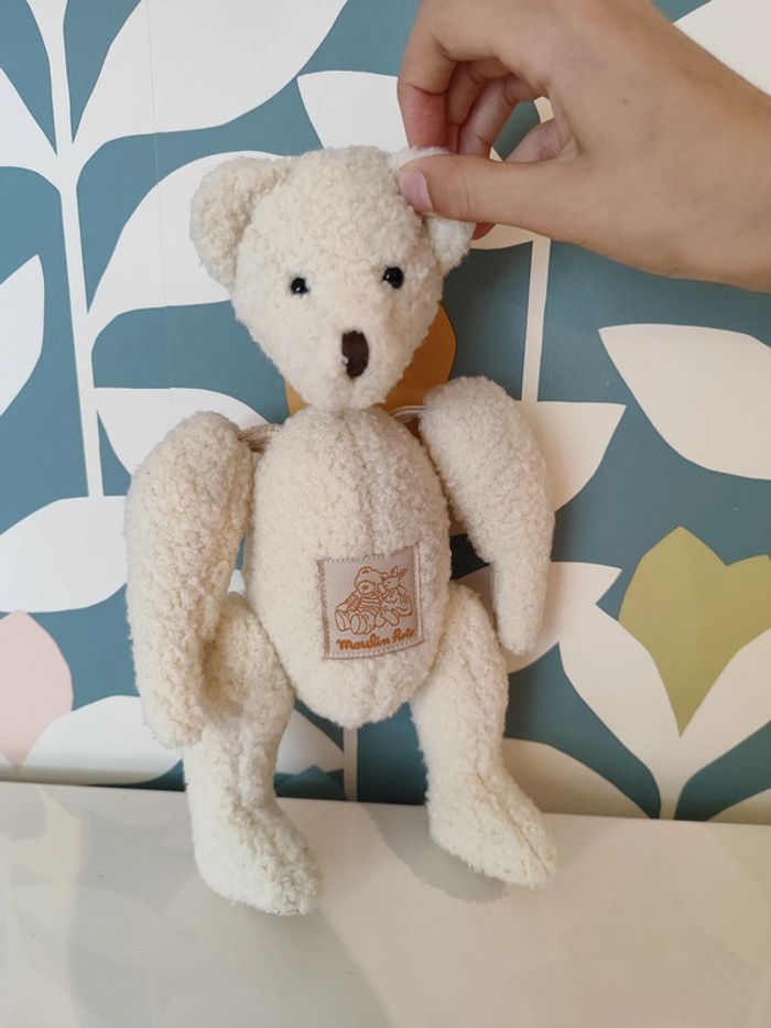 Peluche/ doudou ourson / ours/ nounours moulin roty - photo numéro 2