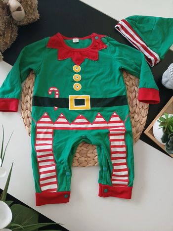 Ensemble Combinaison Noël garçon Taille 12 Mois🎅🌿
