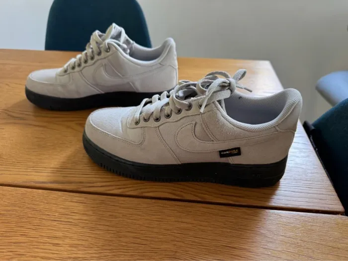 Nike Air Force 1 '07 chaussures homme basket gris noir état neuf utilise 3 fois - photo numéro 2