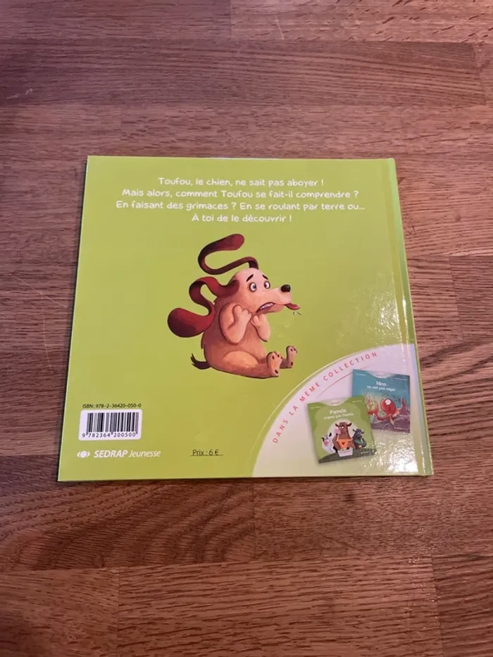 Livre Toufou ne sait pas aboyer - photo numéro 3