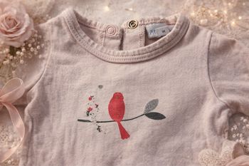 Body bébé 1 mois - P’tit Bisou