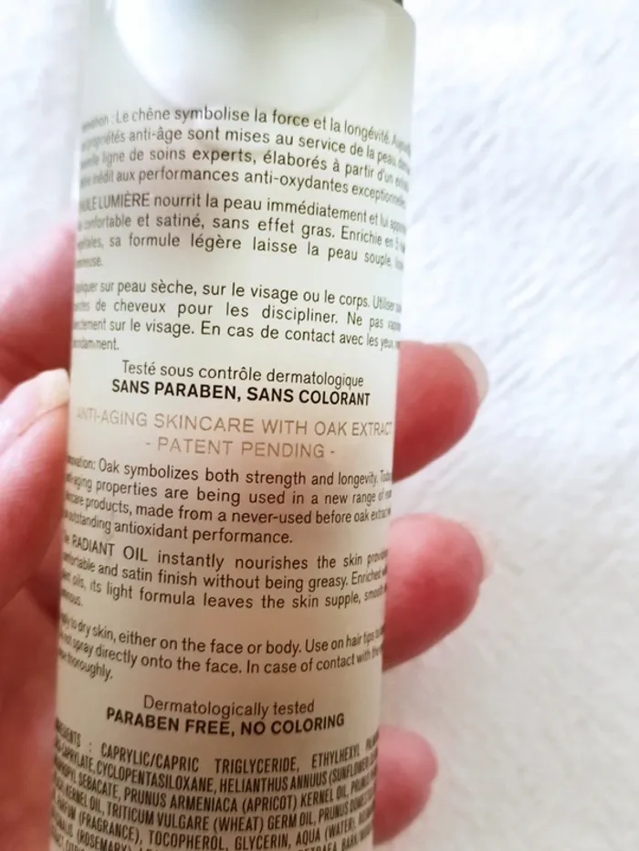 🧴 soin régénérant anti âge à l'extrait végétal de chêne 🌳 3 en 1 visage, corps , cheveux - photo numéro 4