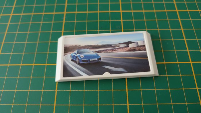 Panneau de signalisation + autocollant référence 30030812 pièce détachée Playmobil #D44