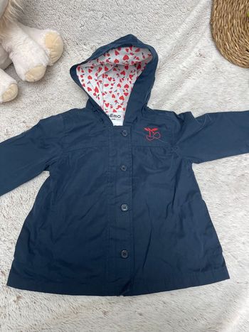 Parka demi saison bleu marine - Gemo 