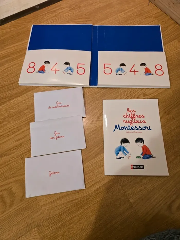 Ma pochette montessori chiffres rugueux - photo numéro 6