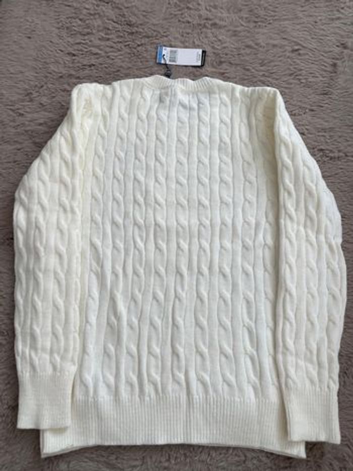 Torsadée - couleur blanc - neuf - taille L - photo numéro 5