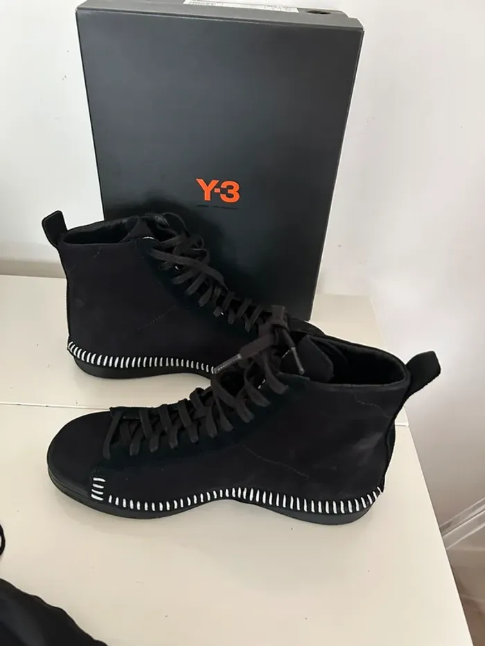 adidas Y-3 Bynder High Black BC0962 noir pointure 38 - photo numéro 7