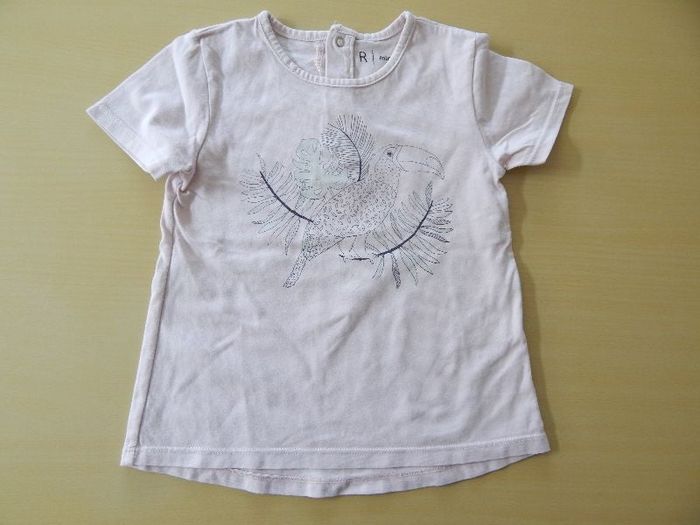T-shirt manches courtes fille 3 ans