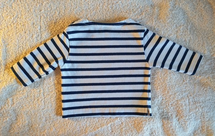 Marinière Mon Petit Mousqueton pour un bébé de 6 à 9 mois - photo numéro 4