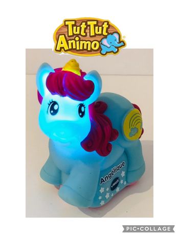 Vtech Tut Tut Animo Angélique la licorne magique royaume enchanté cassiopée emma elio martin dino dinosaure tricératops animal interactif copains animaux bolides royaume enchanté rare lot SOP77