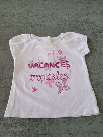 Tee-shirt  - 6 mois -