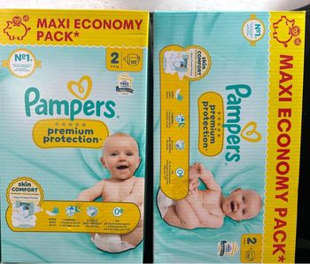 Couche pampers premium protection 