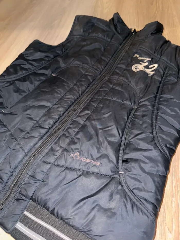 Veste sans manche équitation fouganza noire - photo numéro 9