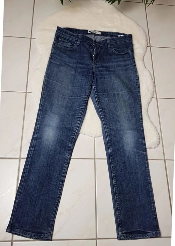 Jean Levi's Mid Rise Skinny W30 L32 Bleu - photo numéro 2