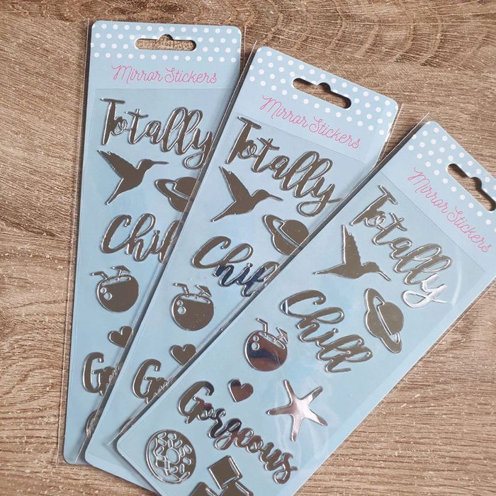 ⭐ Sachets stickers miroirs ⭐ #emyfleury_scrapbooking - photo numéro 2