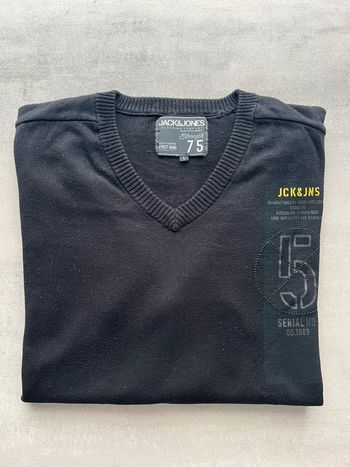 Pull col V homme