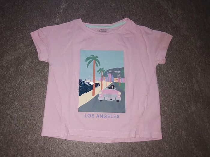 T-shirt bébé fille 2 ans neuf