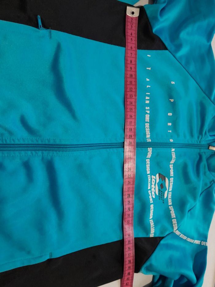 Veste zippée lotto italian sport design - photo numéro 9