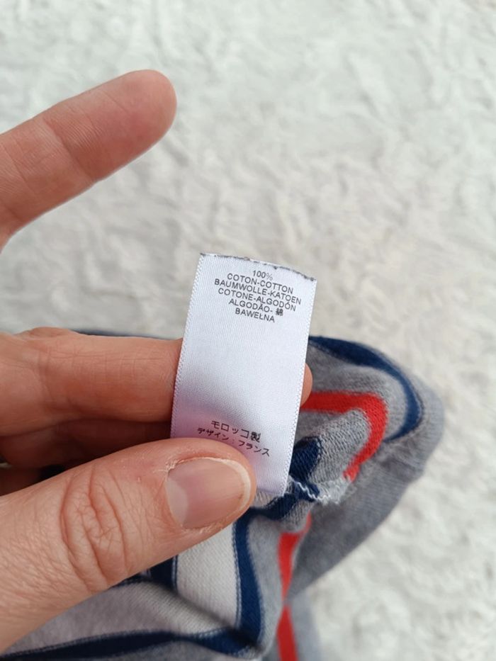 Pull à rayures Garçon 6 mois Petit bateau 100% coton - photo numéro 7