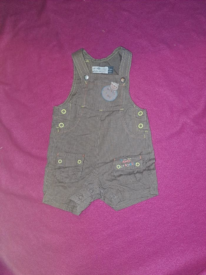 Lot de 2 salopettes 3 mois - photo numéro 2