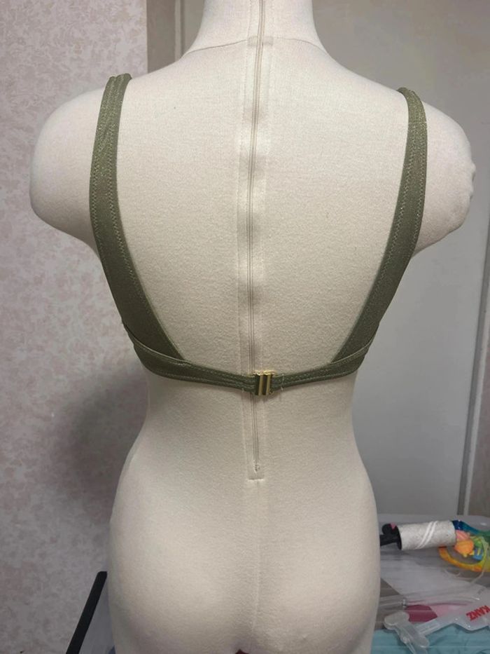 Haut de maillot de bain taille 38 marque culture sud - photo numéro 3