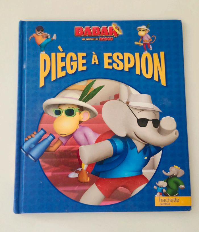 Livre Piège à espion , babar - photo numéro 2
