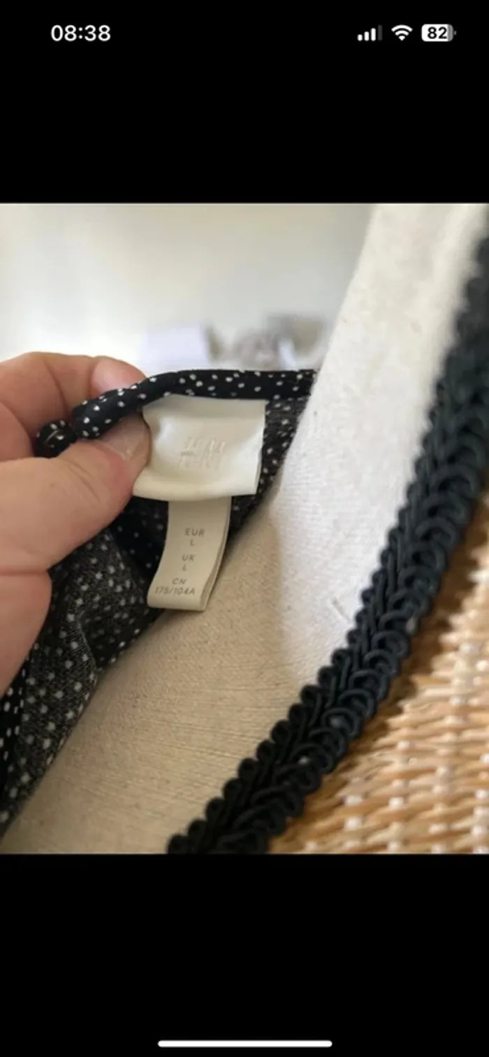 Robe courte à pois H&M - photo numéro 4