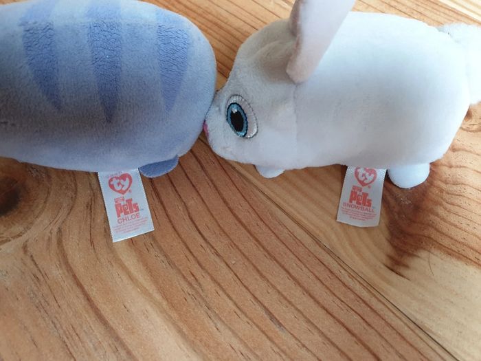 Lot de 2 peluches Ty Comme des bêtes - photo numéro 3