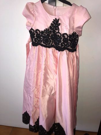 Robe rose de princesse