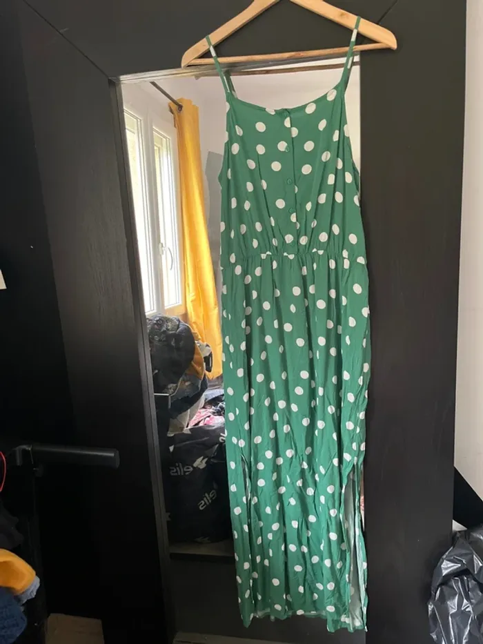 Robe longue à bretelles été Kiabi