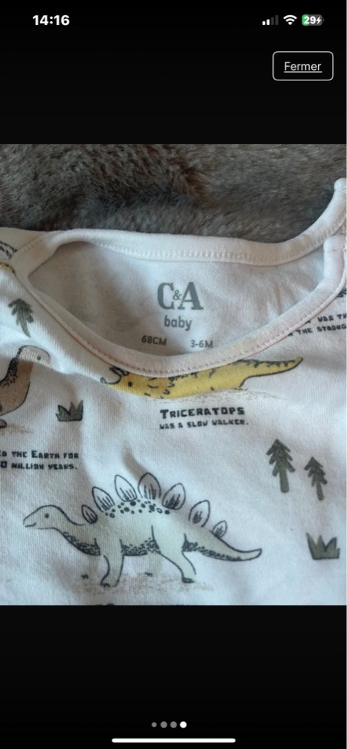 Ensemble c&a 3,6 mois - photo numéro 2