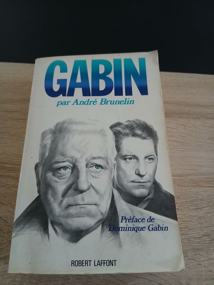 Livre biographie Gabin