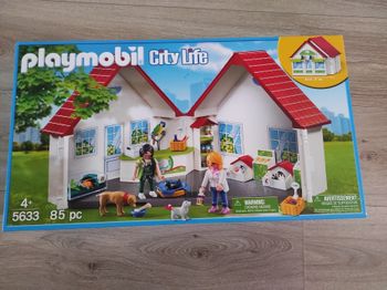 Animalerie transportable playmobil