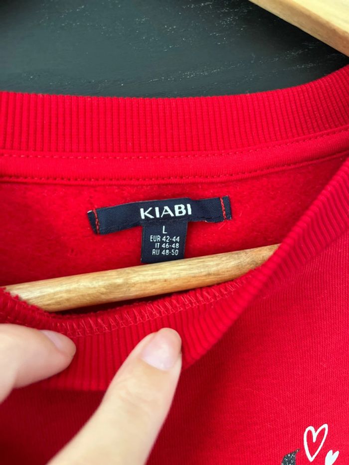 Pull rouge Mum neuf - photo numéro 3