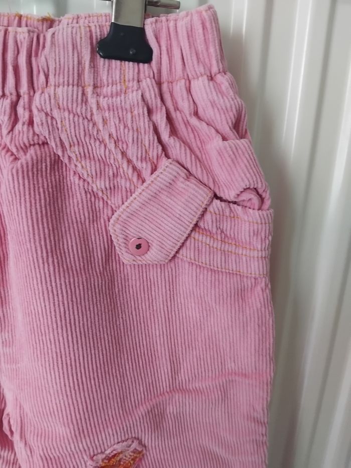 Pantalon hiver rose fille 18 mois - photo numéro 3